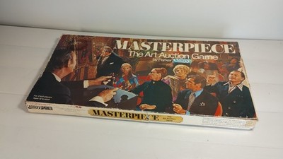 Meisterwerk Brettspiel von Parker Brothers Vintage 1970 *fehlende Teile*