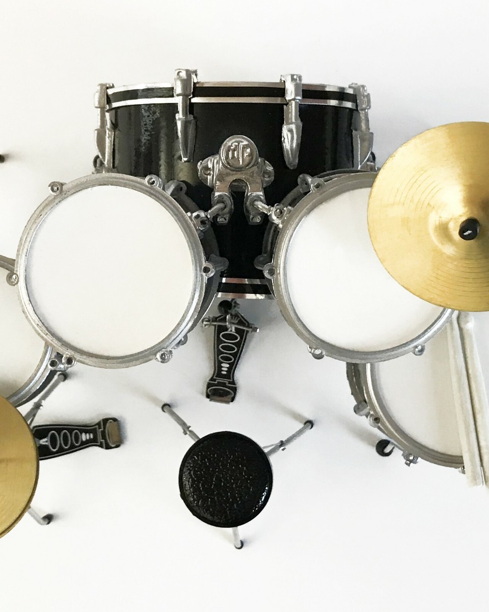 Queen Mini Drum Set Collectible Roger Taylor News of The