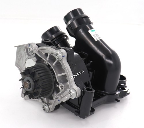 Water Pump Thermostat Assembly For Audi A4 A5 A6 VW Passat 1.8T 2.0T 06H121026 - Picture 3 of 13