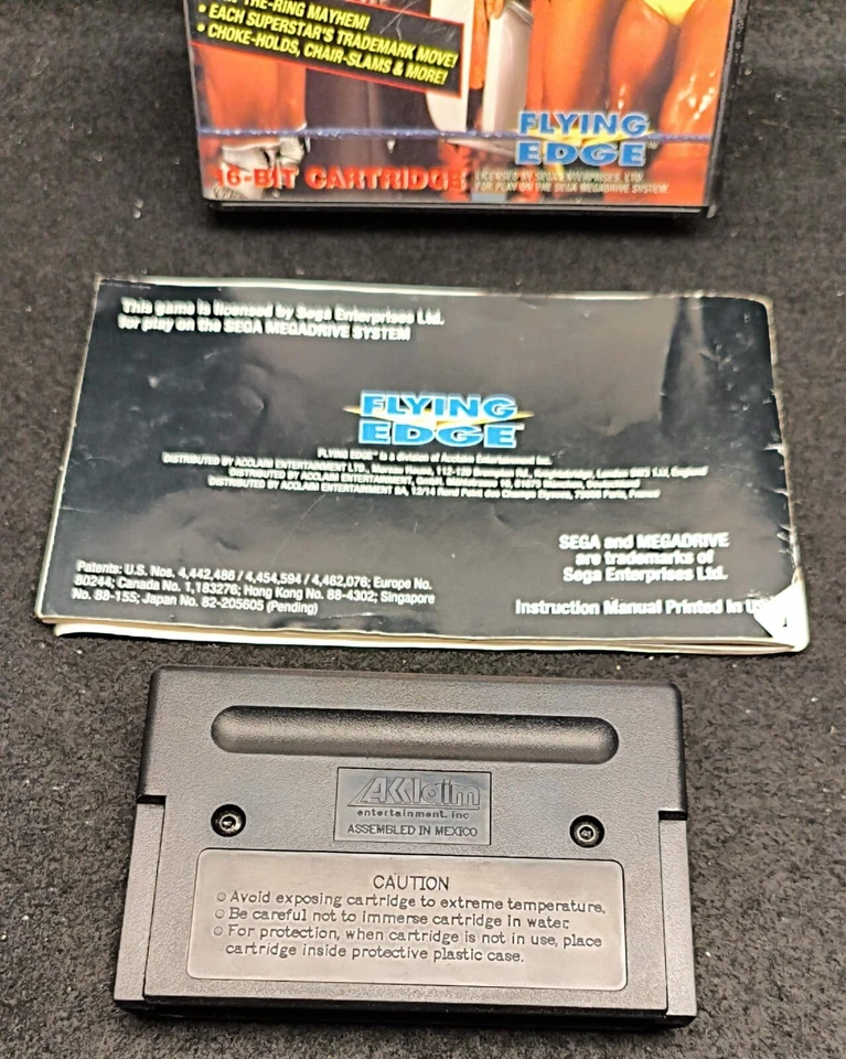 WWF Royal Rumble (Sega Mega Drive) in OVP + Anleitung - Bild 4 von 4