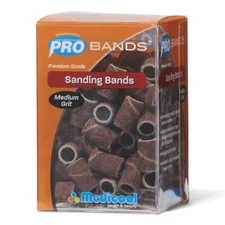 Medicool RED Acrylic Sanding Bands - Medium Grit 