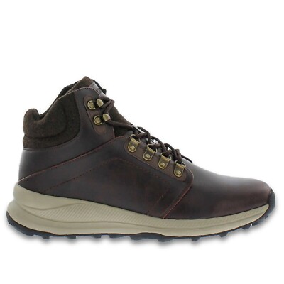 noa Cocoaroom Khombu Men's Nick Outdoor Leather Boots Memory Foam Brown