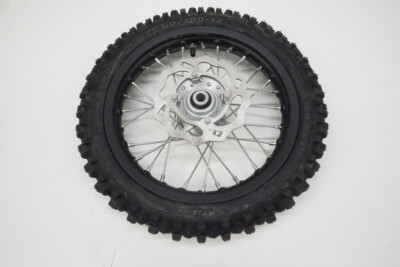 2023 KTM 50 SX Front Wheel OEM Black Rim Hub Rotor Sprocket GasGas