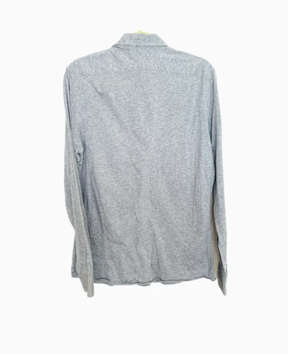 Reiss Shirt Florence Men Medium Size Men's Sleeve Long Dress Casual Marl Stretch - Picture 2 of 11