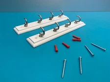 Key Holder for Wall, Key Hooks with 8, Hooks Wall Mounted Key Holder for Hallway