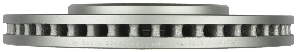 Rotor de freno de disco delantero Bosch QuietCast para Dodge Grand Caravan 2001-2007 Foto 3 de 3