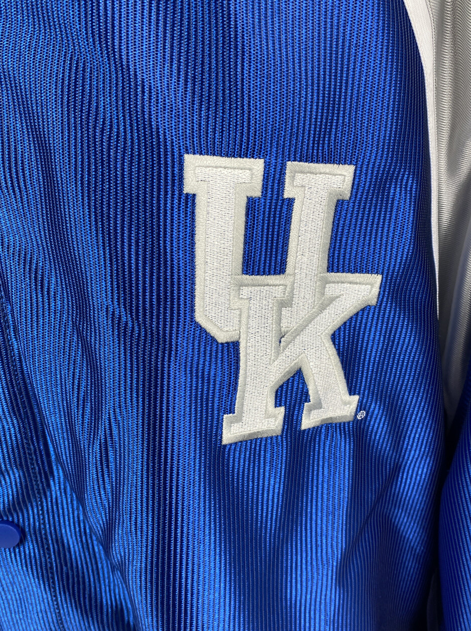 SACAI X NIKE Nike Track Jacket Uomo Taglia XL University Of Kentucky Wildcats Bottone a Scatto