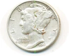 US Coin  mercury dime 1941-D   EF ...........CC-10109