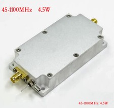 4.5W 24V RF Amplifier 45-1100MHz Power Amplifier 36dB SMA standard female header