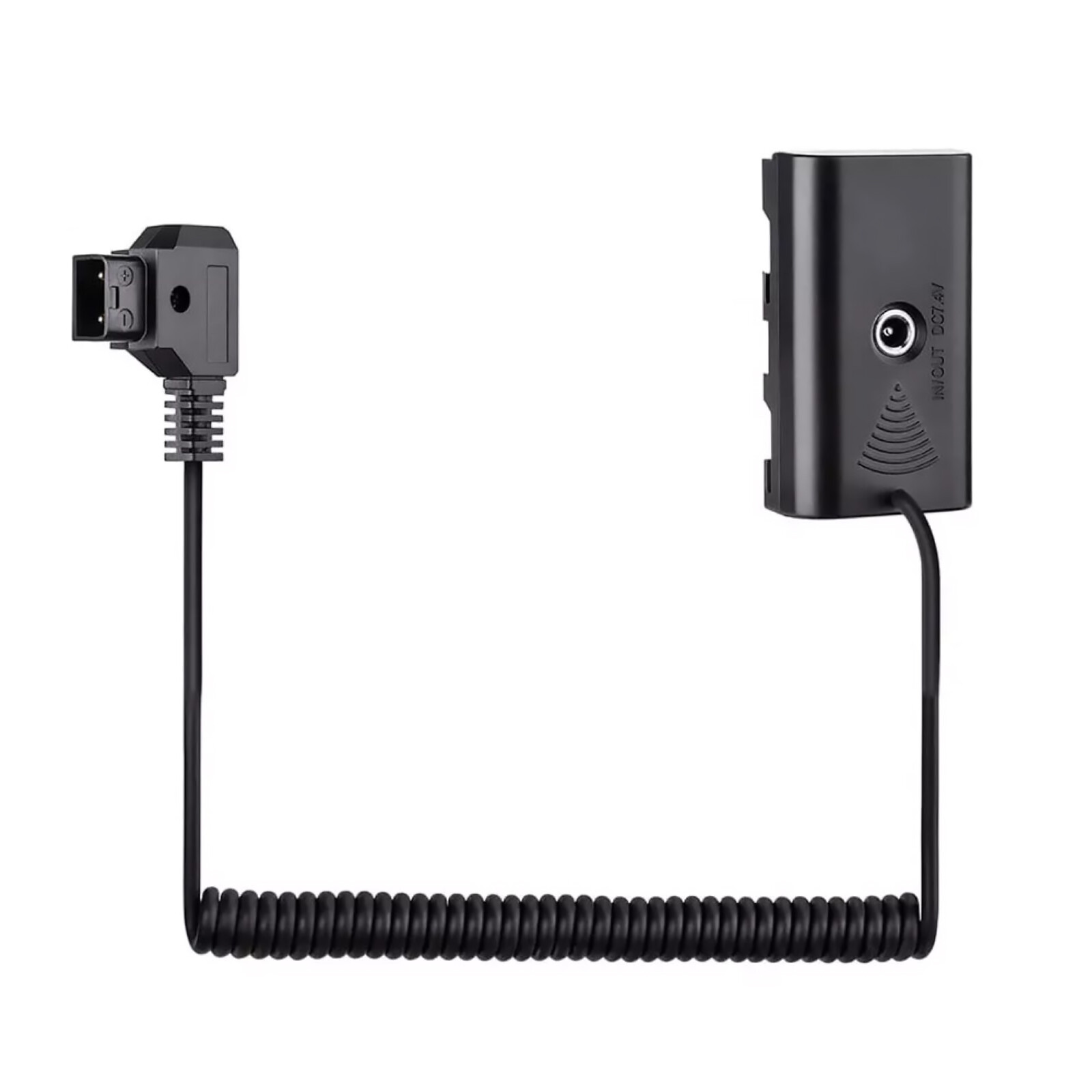 D-tap to NP-F550/F750/F970 Dummy Battery Power Adapter Cable for Transmission