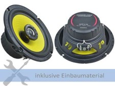 Ground Zero Lautsprecher GZTF 6.5X 260W 165mm 2 Wege Koax Mercedes B-Klasse T245