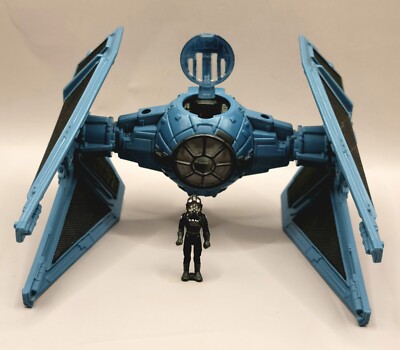 Star Wars Action Fleet TIE Interceptor Pilot Micro Machines Galoob