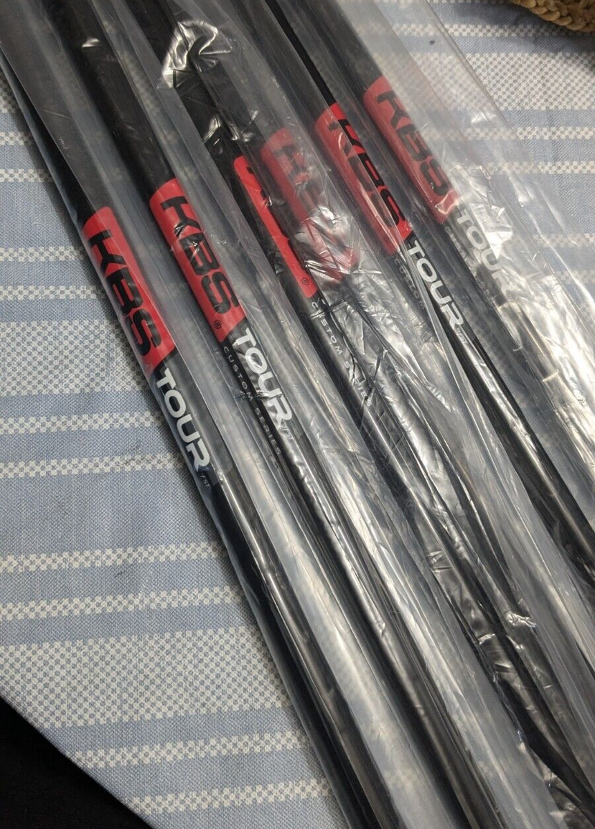 KBS Tour Custom Black Pearl .355 Taper Tip Iron Shaft Stiff Flex