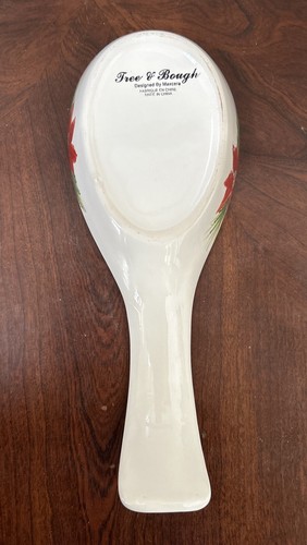 Maxcera Tree And Bough Christmas Spoon Rest Large 10.5” NEW - Picture 5 of 8