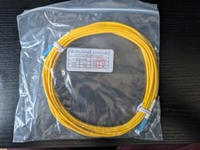  8 Pack 3M LC to LC UPC Duplex Single-Mode Fiber Optic Patch Cable - Jumper