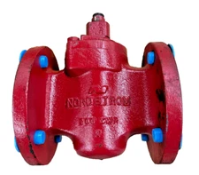 Nordstrom B143 Lubricated Plug Valve 3" Class 125 (200-WOG) Flanged Ends