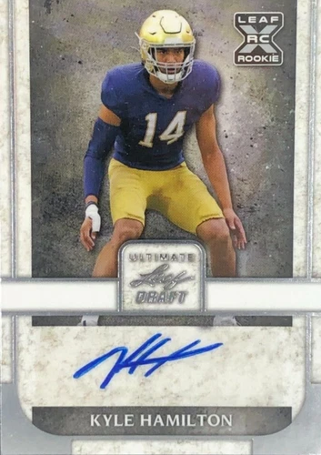 2022 Leaf Valiant Kyle Hamilton #BA-KH1