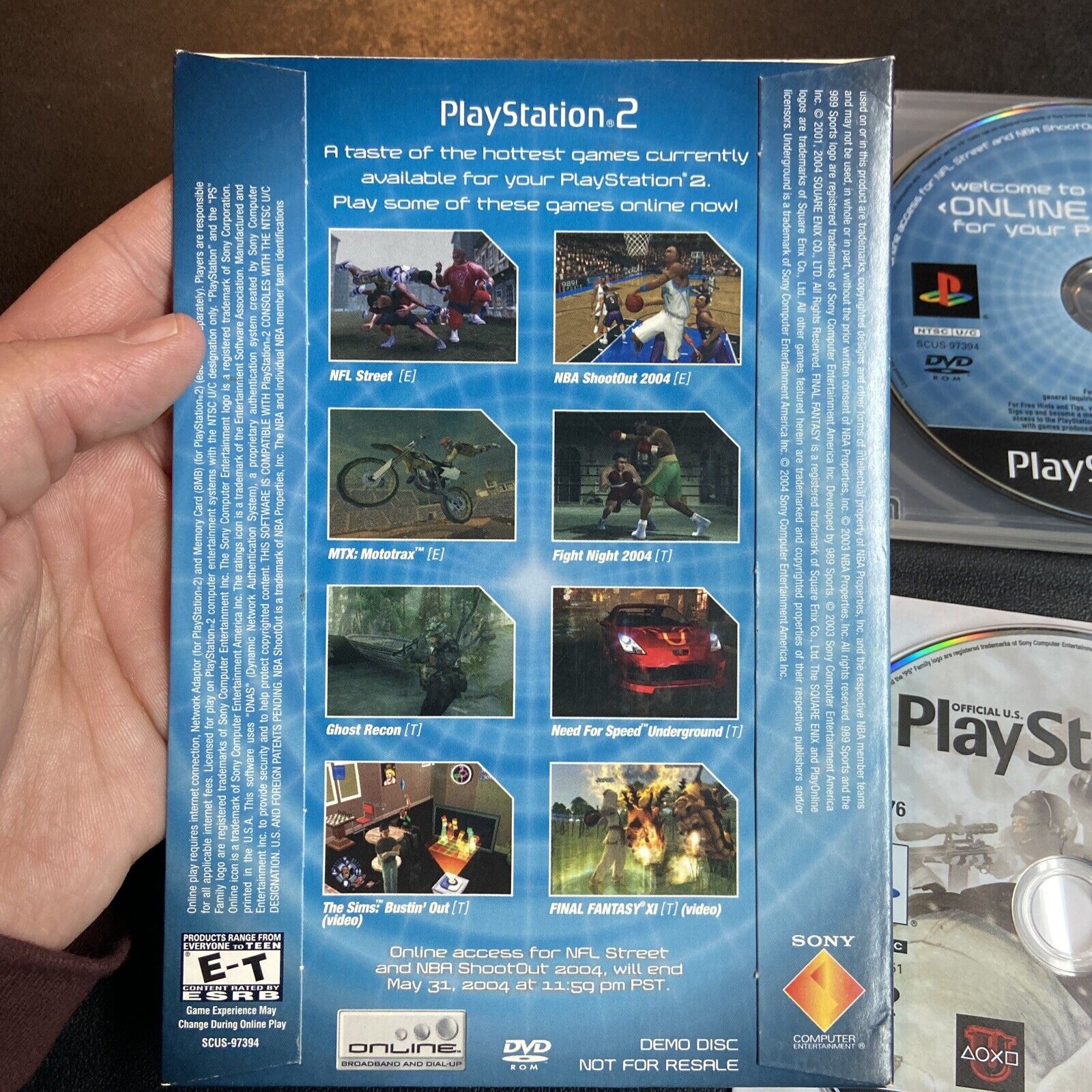 Video Game Preservation Collective: PlayStation 2: Online Beta Trial discs