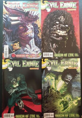 Evil Ernie #3 #3 #3 #3 Variant Covers Dynamite 2012 1st Printing Comic Books