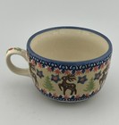 Polish Country Stoneware Winter 8oz Cup Christopher Radler Woodland Holway — photo 1