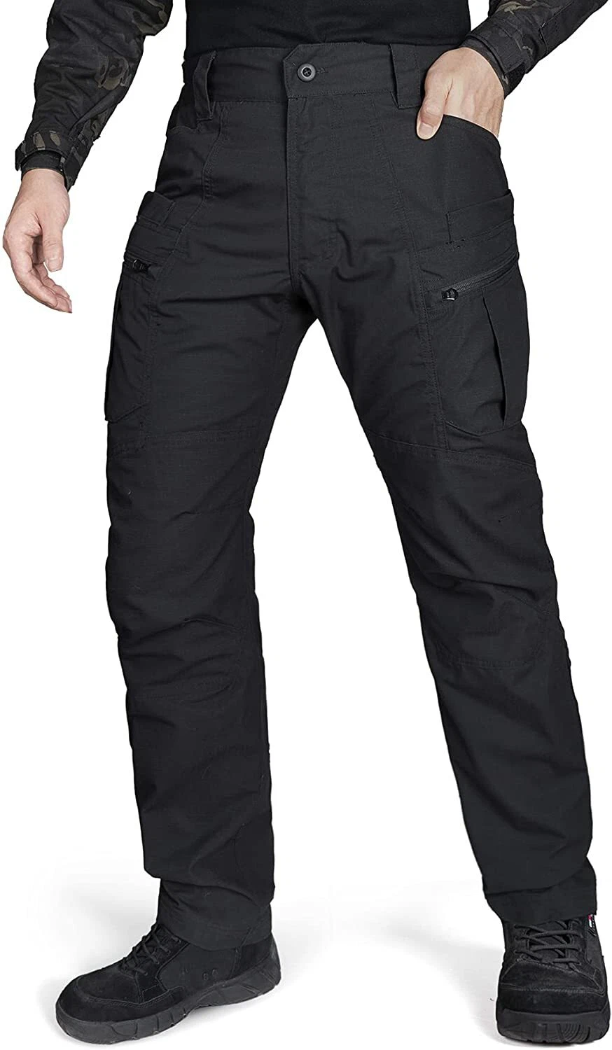 Tactical Pants Men Trousers Combat Pants Casual Hiking Hunting(Size:32W x 32L)