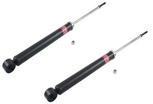 NEW For Toyota Yaris 2007-2012 Set of 2 Rear Shock Absorbers KYB Excel-G 343442 