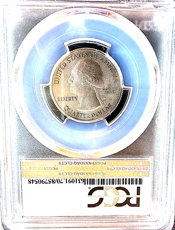 2017-S Washington Quarter (Effigy Mounds NP) / PCGS SP70 / HARD TO FIND / UNC - Image 2 of 4