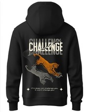 ADRO Mens Abstract Design Backside Printed Hoodies in Premium Cotton Fleece 3...