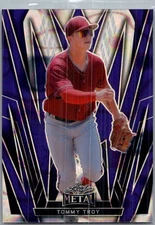 2024 Leaf Metal #68 Tommy Troy Lava Purple #/6