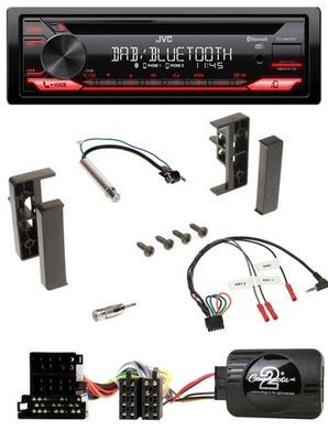 JVC CD DAB USB Bluetooth Lenkrad Autoradio für Audi A2 A3 A4 A6 1999-2000 - Bild 1 von 4