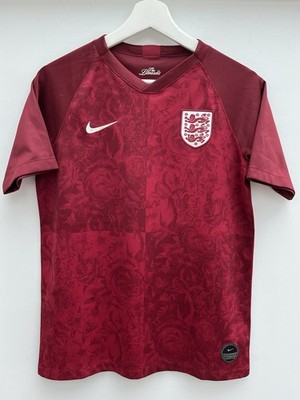 England Löwinnen 2020 Auswärts Fußball Trikot Nike Rot Mädchen Große 13-15 Jahre XL