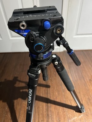 BENRO A373F Mg-Aluminum Tripod With S8 Pro Fluid Video Head