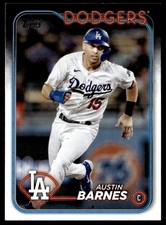 2024 Topps Austin Barnes Los Angeles Dodgers #422