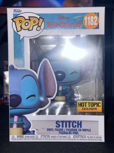 Funko Pop! Disney Lilo & Stitch: Stitch w/ Boba #1182 (Hot Topic Excl.) Vinyl