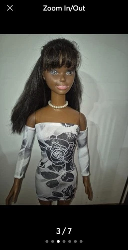 Vintage Just My Size Barbie African American Doll 36 In