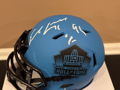 #ad Earl Campbell and Robert Brazile Autograph HOF Mini Helmet COA $59.99