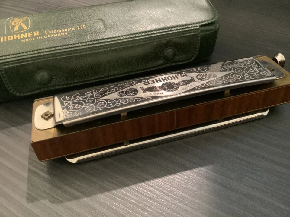 Harmonica chromatique Hohner Super Chromonica 270/48 en Do/C - Photo 2/3