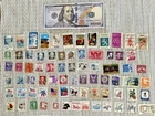 75 US USA VINTAGE Used. Stamps +. 40 yrs or older. Bonus! & Free Shipping!