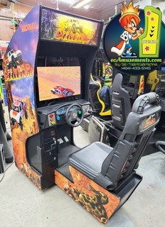 Midway OFFROAD CHALLENGE Sit Down Arcade Driving Video Game Machine - 27" LCD
