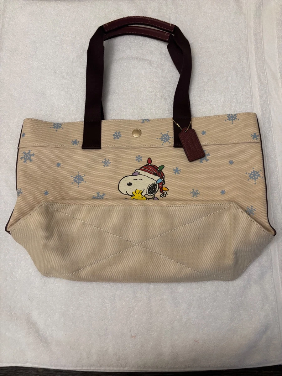 Coach Peanuts Tote Bags for Women for sale | eBay