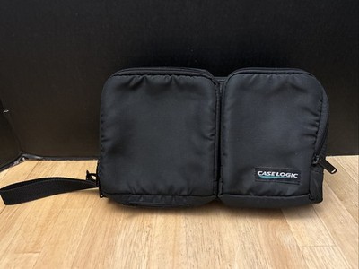 1990s Vintage Case Logic CD Player Carry Case DM2 travel bag Holds 48 CDs