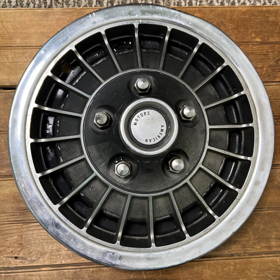 1968 1969 1970 1971 AMC Javelin AMX Ambassador Turbina Tapacubos 4 Foto 2 de 4