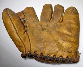 1940s Rare Vintage Nokona Baseball Glove Tony York Baseball Glove Chicago Cubs