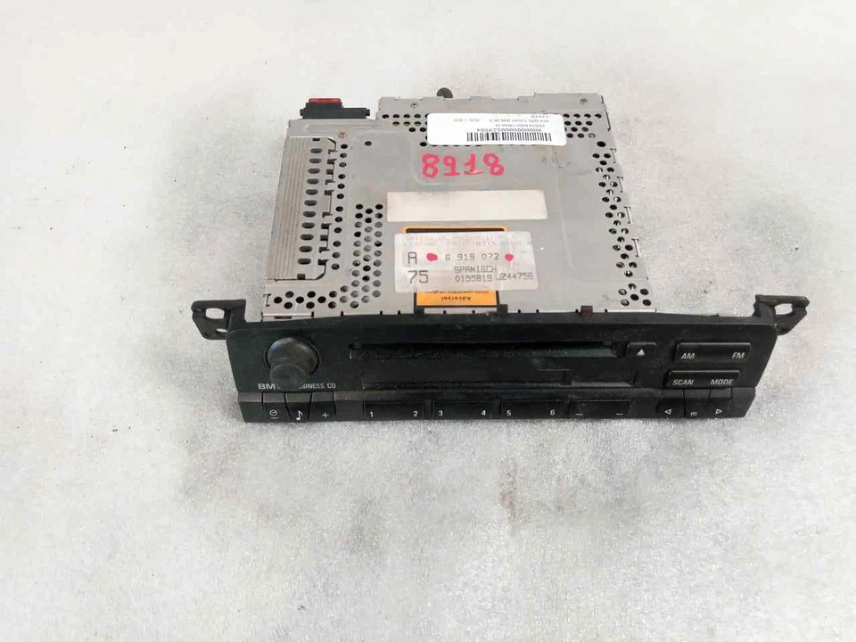 6919072 sistema radio per BMW SERIE 3 COUPE (E46) 24V 2001 529984 - Immagine 4 di 4