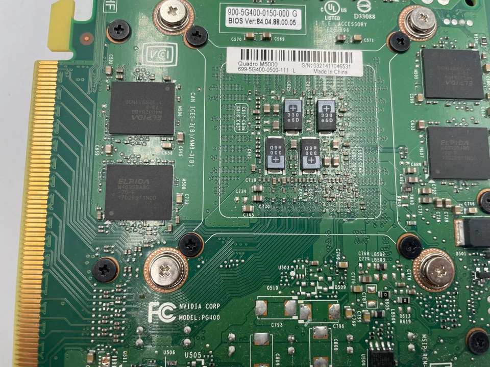 Nvidia Quadro M5000 8GB GDDR5 Graphics Card HP OEM - 861189-001 - Image 3 of 4