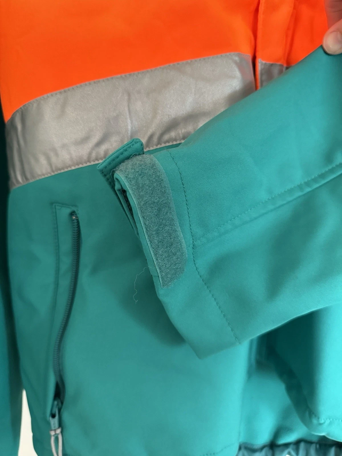NWT Australian Toll Freighting Group Utility Bright Reflective Work  Jacket image 5