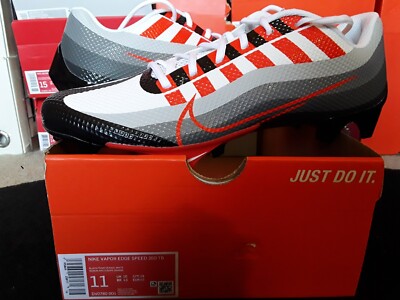 Nike Air Vapor Edge Speed 360 TB Max 95 Black Team Orange White Cleat DV0780 001