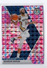 19-20 Mosaic Pink #136 Brandon Ingram Base Pelicans
