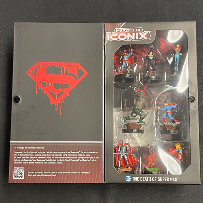 DC HEROCLIX Iconix SUPERMAN THE DEATH OF SUPERMAN Sealed