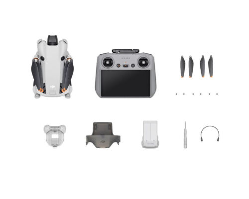 DJI Mini 3 Pro avec DJI RC+ Carte mémoire Rugged 128Go + Fly More Kit